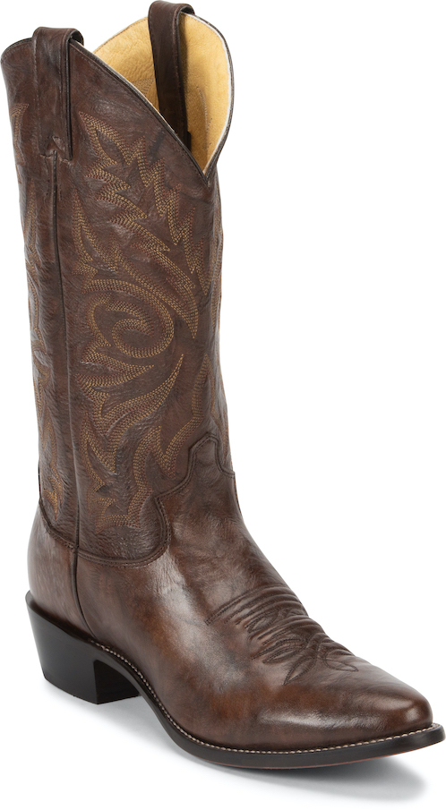 justin marbled deerlite cowboy boots