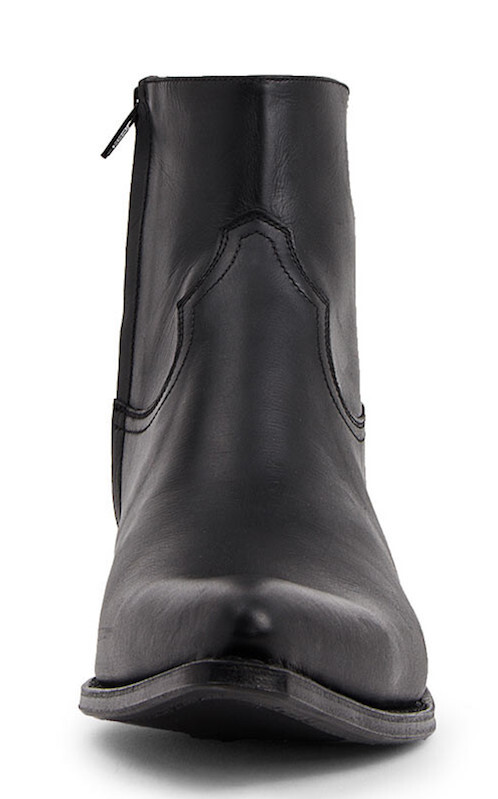 sendra black cowboy boots