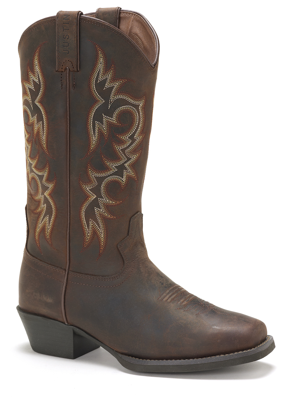 justin men's stampede boots