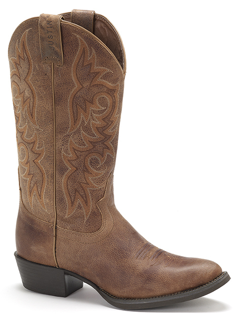 Mens Justin 2555 Stampede Western Boot