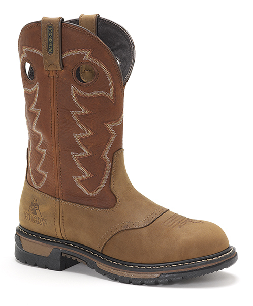 Mens Rocky 2775 Saddle Western Boot