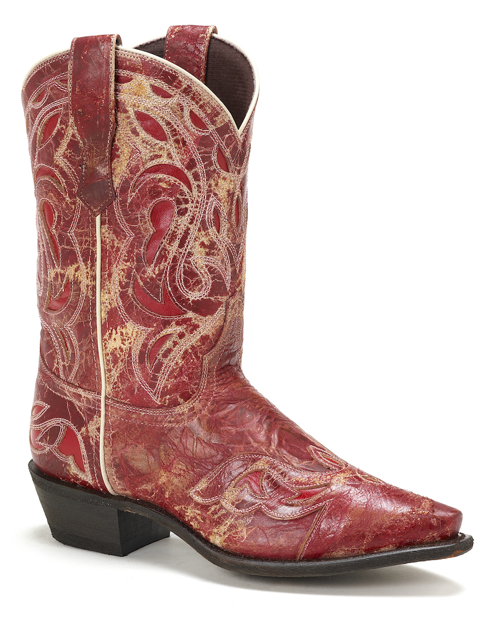 Womens Laredo 3125 Red Leather Western