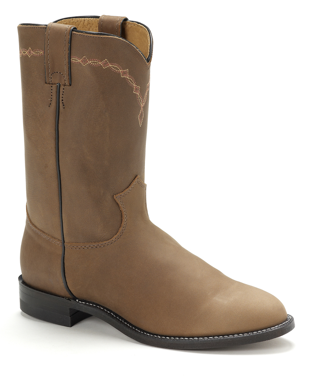 justin men's roper boots