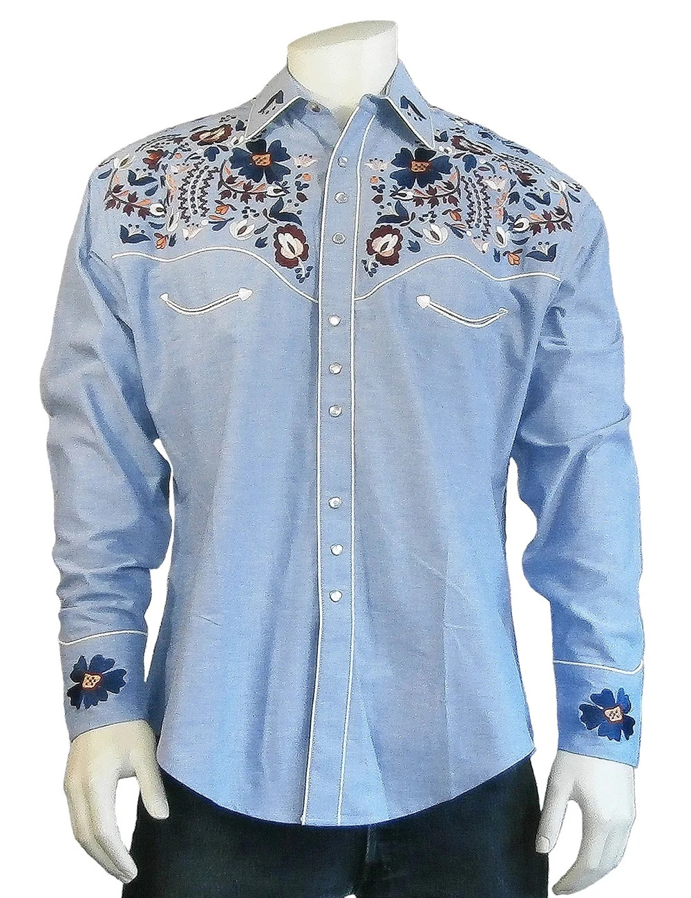 Mens Rockmount Vintage Western Shirt