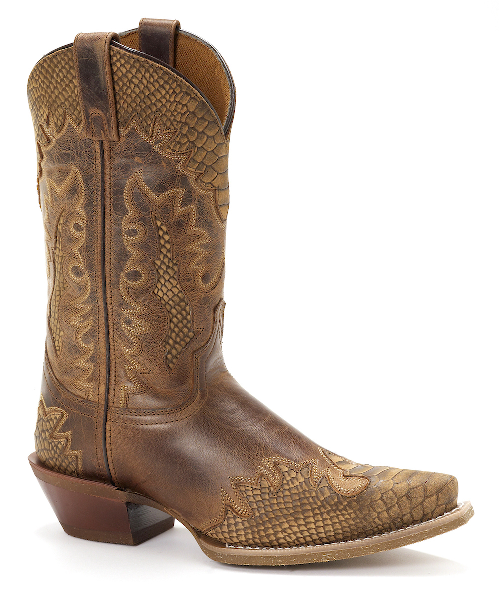 Mens Justin Hank Brown Cowboy Boot Western Boot Barn Australia