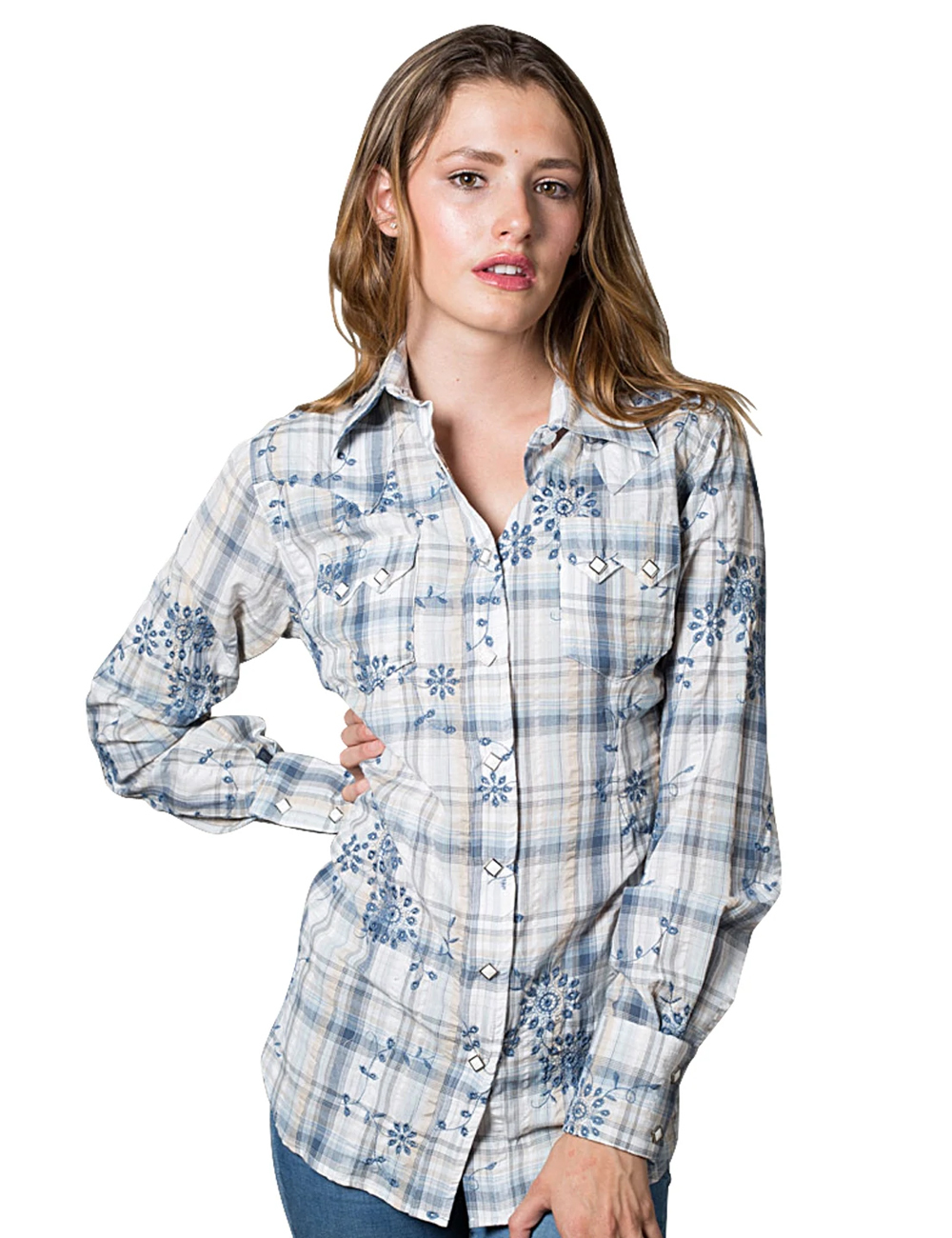 Womens Rockmount Embroidered Shirt