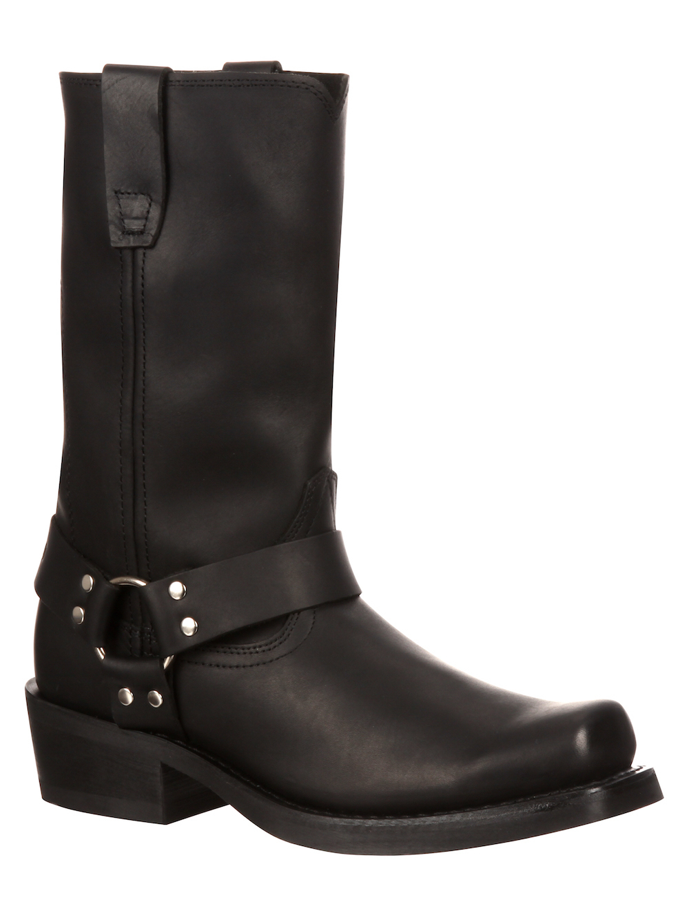 Durango DB510 Black Harness Biker Boots 