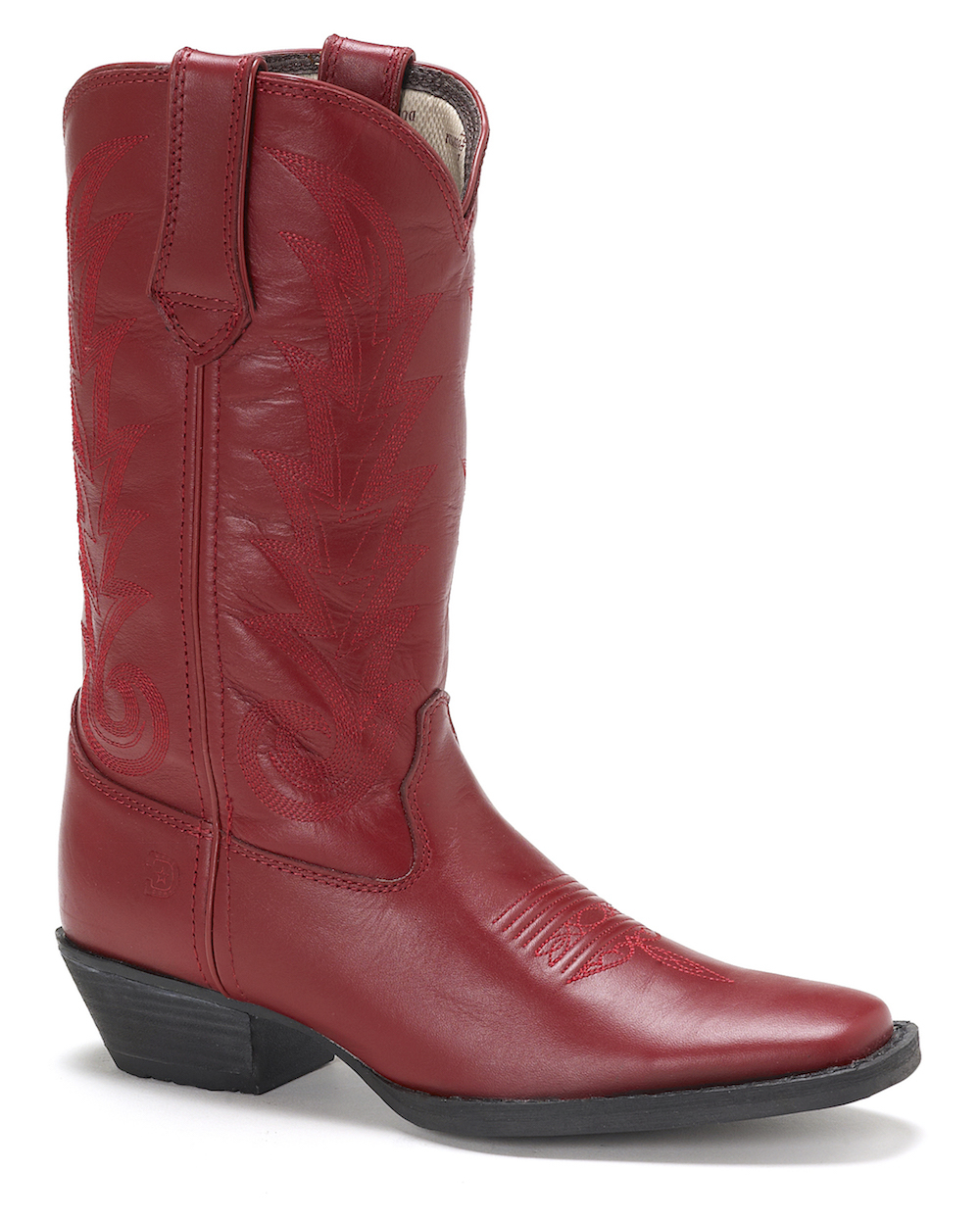 red square toe boots