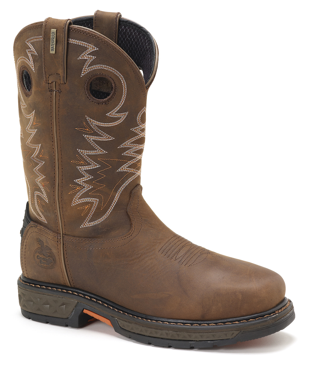 men's pull on work boots sale