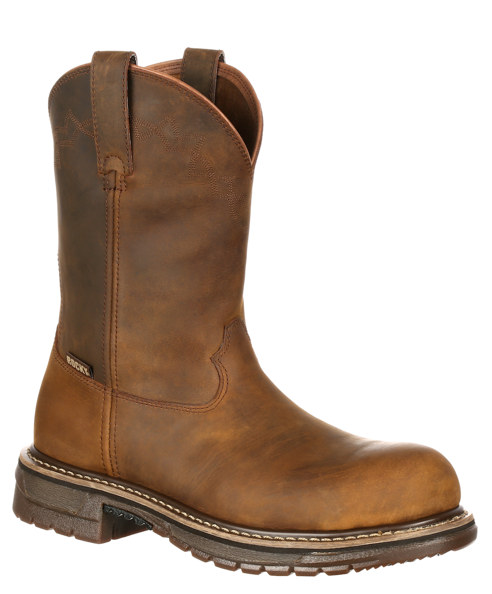 Mens Rocky RKW0170 Safety Western Work Boot