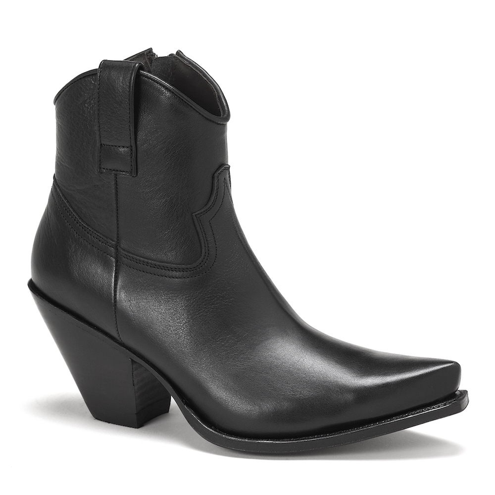 Womens Sendra Black Ankle