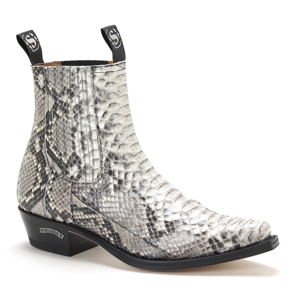 Supermarket their Rusty mens python boots Round and round shake Easy to ...