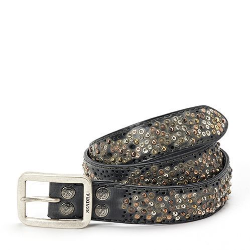 Sendra 884 Moondust Studded Leather Belt
